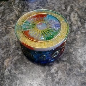 Astrology zodiac jewelry box